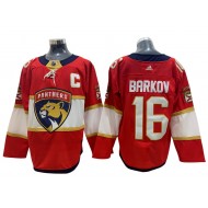 Florida Panthers #5 Aaron Ekblad Red Home Jersey