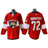 Florida Panthers #72 Sergei Bobrovsky Red Home Jersey