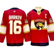 Florida Panthers #16 Aleksander Barkov Red 2024 Home Jersey