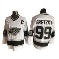 Los Angeles Kings #99 Wayne Gretzky 1993 Vintage CCM Jersey - Black/White