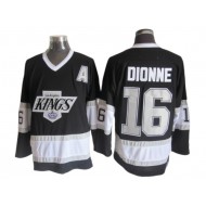 Los Angeles Kings #16 Marcel Dionne 1993 Vintage CCM Jersey - Black/White