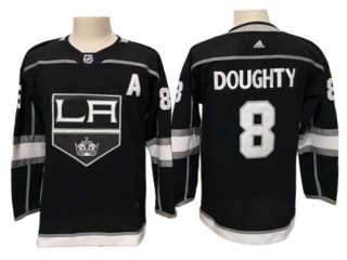 Youth & Women Los Angeles Kings #8 Drew Doughty Black Home Jersey