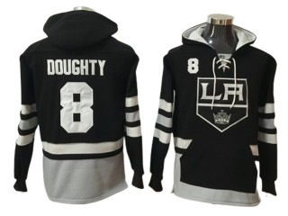 Los Angeles Kings #8 Drew Doughty Black Hoodie