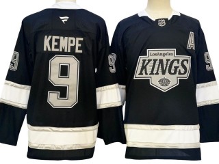 Los Angeles Kings #9 Adrian Kempe 2024 Black Home Jersey