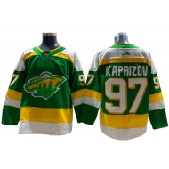 Minnesota Wild #97 Kirill Kaprizov Green 2022/23 Reverse Retro Jersey