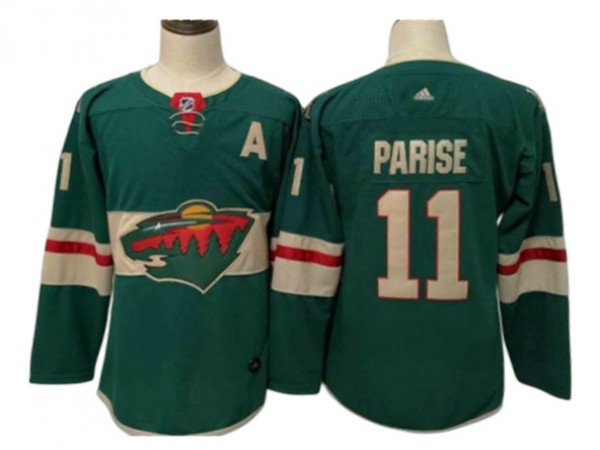 Youth & Women Minnesota Wild #11 Zach Parise Green Home Jersey