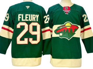 Minnesota Wild #29 Marc-Andre Fleury Green Home 2024 Jersey