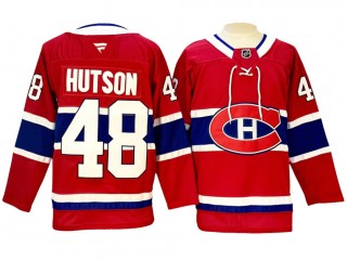 Montreal Canadiens #48 Lane Hutson Red Home 2024 Jersey