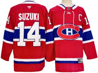 Montreal Canadiens #14 Nick Suzuki Red Home 2024 Jersey