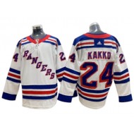 New York Rangers #24 Kaapo Kakko White Away Jersey