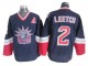 New York Rangers #2 Brian Leetch 1998 Vintage CCM Jersey - Navy/White