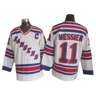 New York Rangers #11 Mark Messier Blue Heroes of Hockey Alumni CCM Jersey - Blue/White