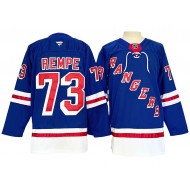 New York Rangers #73 Matt Rempe Blue Home 2024 Jersey