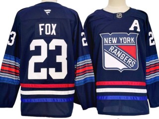 New York Rangers #23 Adam Fox Navy Alternate 2024 Jersey