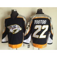 Nashville Predators #22 Jordin Tootoo Black 2006 Vintage CCM Jersey