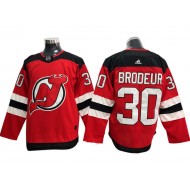 New Jersey Devils #30 Martin Brodeur Red Home Jersey