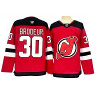 New Jersey Devils #30 Martin Brodeur Red Home 2024 Jersey