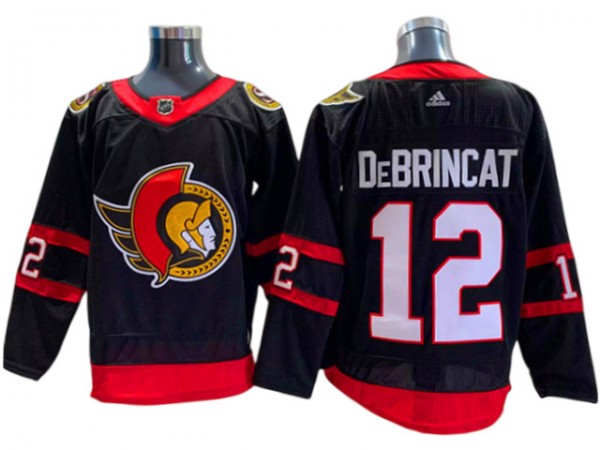 Ottawa Senators #12 Alex DeBrincat Black Home Jersey