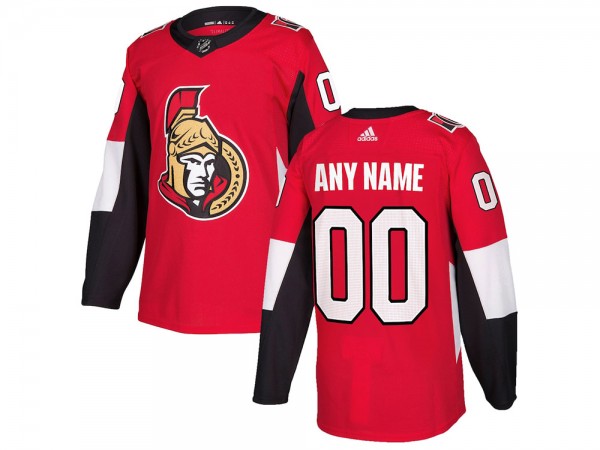 Custom Ottawa Senators Red Jersey