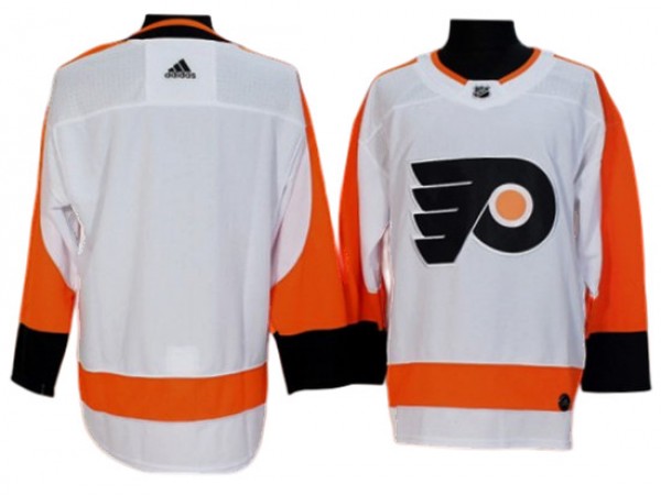 Philadelphia Flyers Blank White Away Jersey