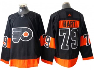 Philadelphia Flyers #79 Carter Hart Black Alternate Jersey