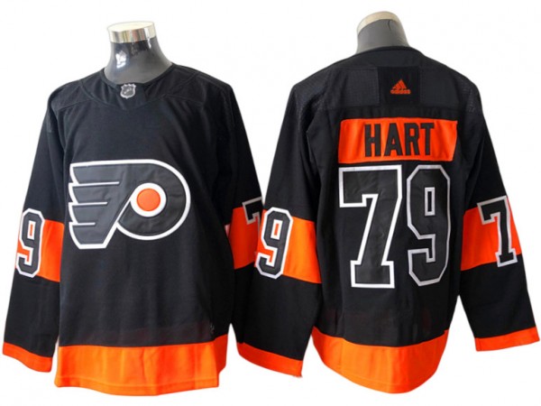 Philadelphia Flyers #79 Carter Hart Black Alternate Jersey