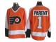 Philadelphia Flyers #1 Bernie Parent Vintage CCM Jersey - Orange/White