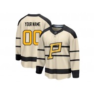 Pittsburgh Penguins 2023 Winter Classic Custom Jersey - Cream