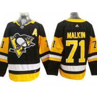 Pittsburgh Penguins #71 Evgeni Malkin Black Home Jersey