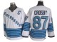 Pittsburgh Penguins #87 Sidney Crosby 1967 Vintage CCM Jersey - White/Light Blue