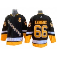 Pittsburgh Penguins #66 Mario Lemieux Black 2021/22 Alternate Jersey