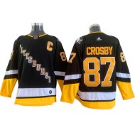 Pittsburgh Penguins #87 Sidney Crosby Black 2021/22 Alternate Jersey