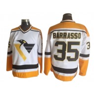 Pittsburgh Penguins #35 Tom Barrasso 1996 Vintage CCM Jersey - Black/White