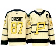 Pittsburgh Penguins #87 Sidney Crosby Cream Winter Classic Jersey