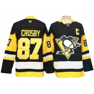 Pittsburgh Penguins #87 Sidney Crosby Black Home 2024 Jersey