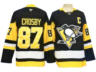 Pittsburgh Penguins #87 Sidney Crosby 2024 Black Home Jersey