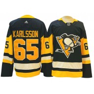 Pittsburgh Penguins #65 Erik Karlsson Black Home Jersey