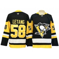 Pittsburgh Penguins #58 Kris Letang 2024 Black Home Jersey