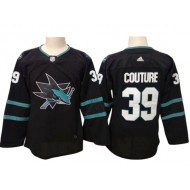 San Jose Sharks #39 Logan Couture Black Alternate Jersey