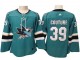 Women's San Jose Sharks #39 Logan Couture Jersey - Teal/White