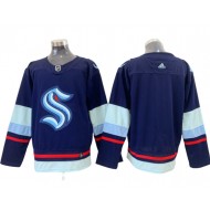 Seattle Kraken Blank Navy Jersey