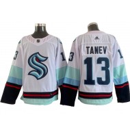 Seattle Kraken #13 Brandon Tanev White Jersey