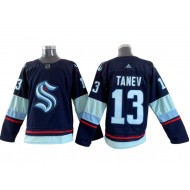 Seattle Kraken #13 Brandon Tanev Navy Jersey