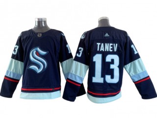 Seattle Kraken #13 Brandon Tanev Navy Jersey