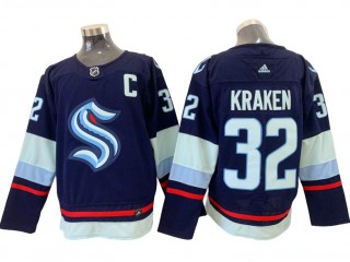 Seattle Kraken #32 Kraken Navy Jersey