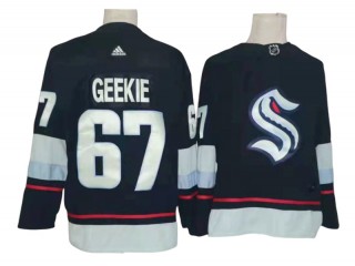 Seattle Kraken #67 Morgan Geekie Navy Jersey