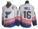 St. Louis Blues #16 Brett Hull 1995 Vintage CCM Jersey - Blue/White