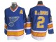 St. Louis Blues #2 Al MacInnis Vintage CCM Jersey - Blue/White