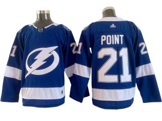 Tampa Bay Lightning #21 Brayden Point Blue Home Jersey