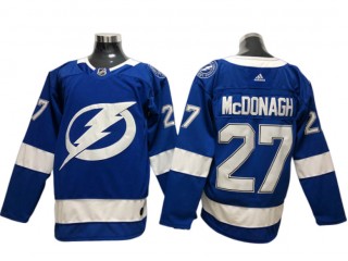 Tampa Bay Lightning #27 Ryan McDonagh Blue Home Jersey